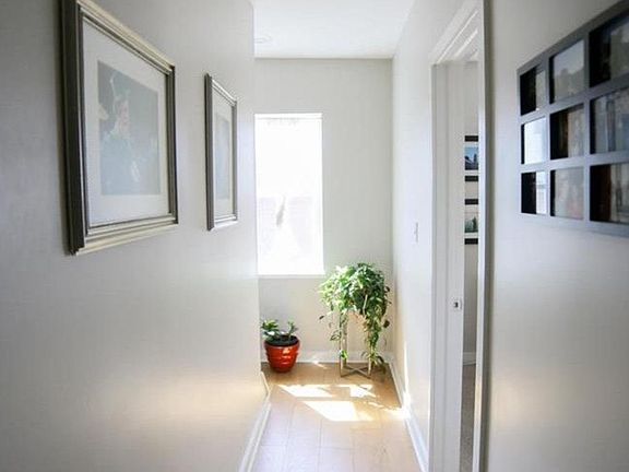 Second floor hallway gets lots of light
