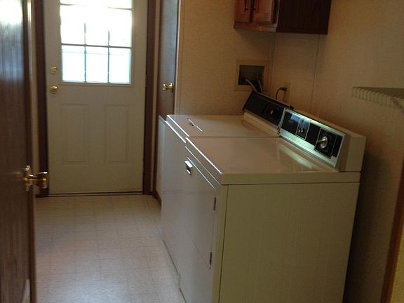 Laundry Room With FULL size washer & dryer