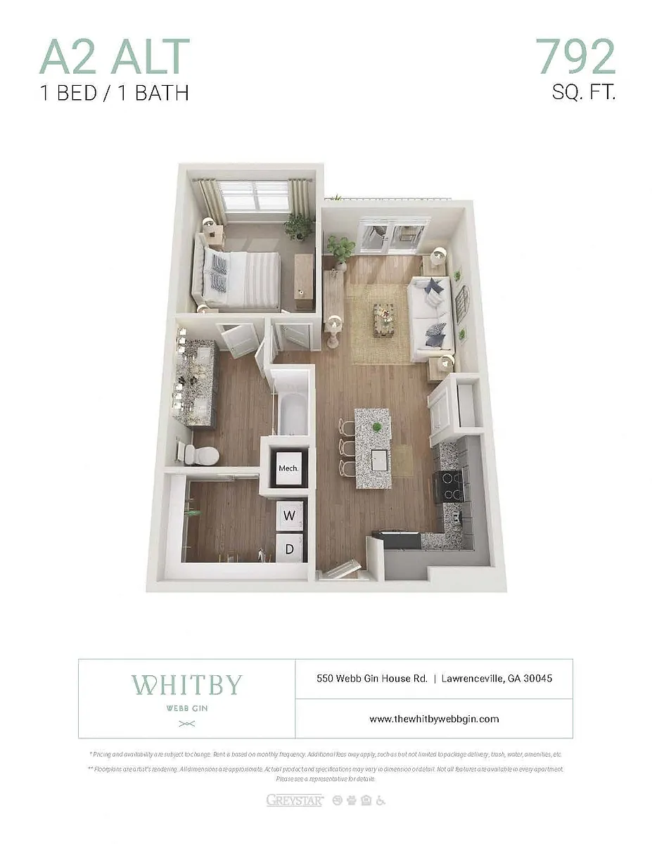 Floor plan A2 ALT