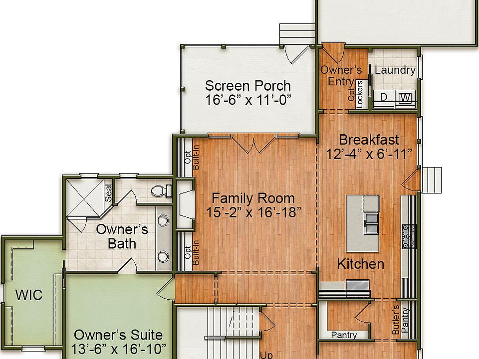 1st Floor Layout
