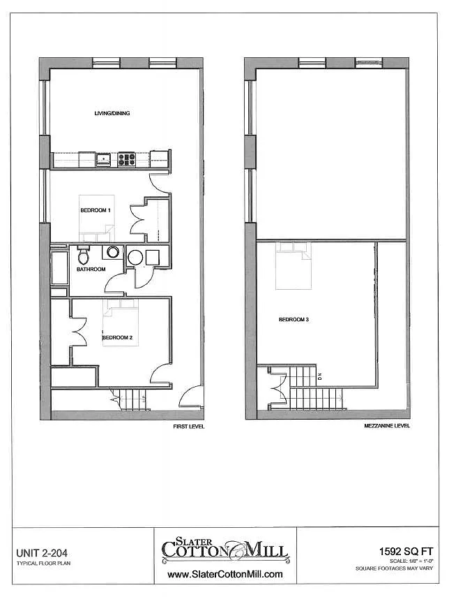 Floor plan 2BR bldg II