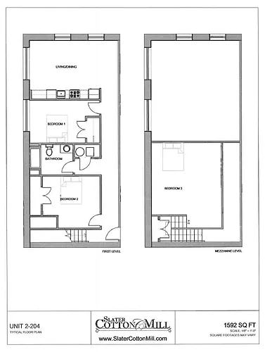 Floor plan 2BR bldg II