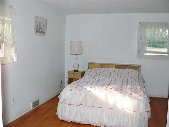 Master bedroom with hw floors, good closet space