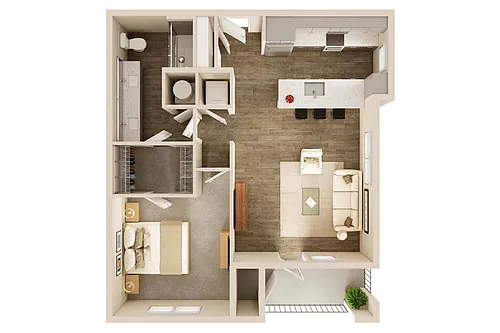 Floor plan A3P/A3AP
