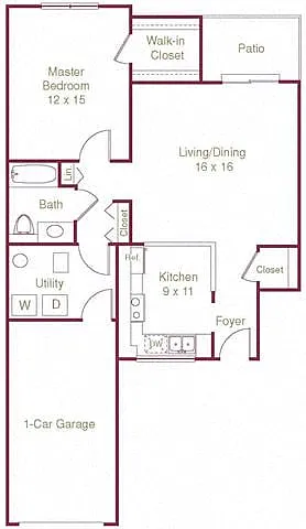 Floor plan The Kensington