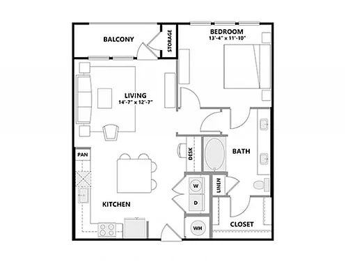Floor plan A4b