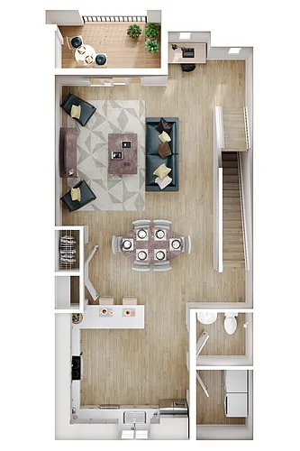 Floor plan Ascent 3 x 3.5 D