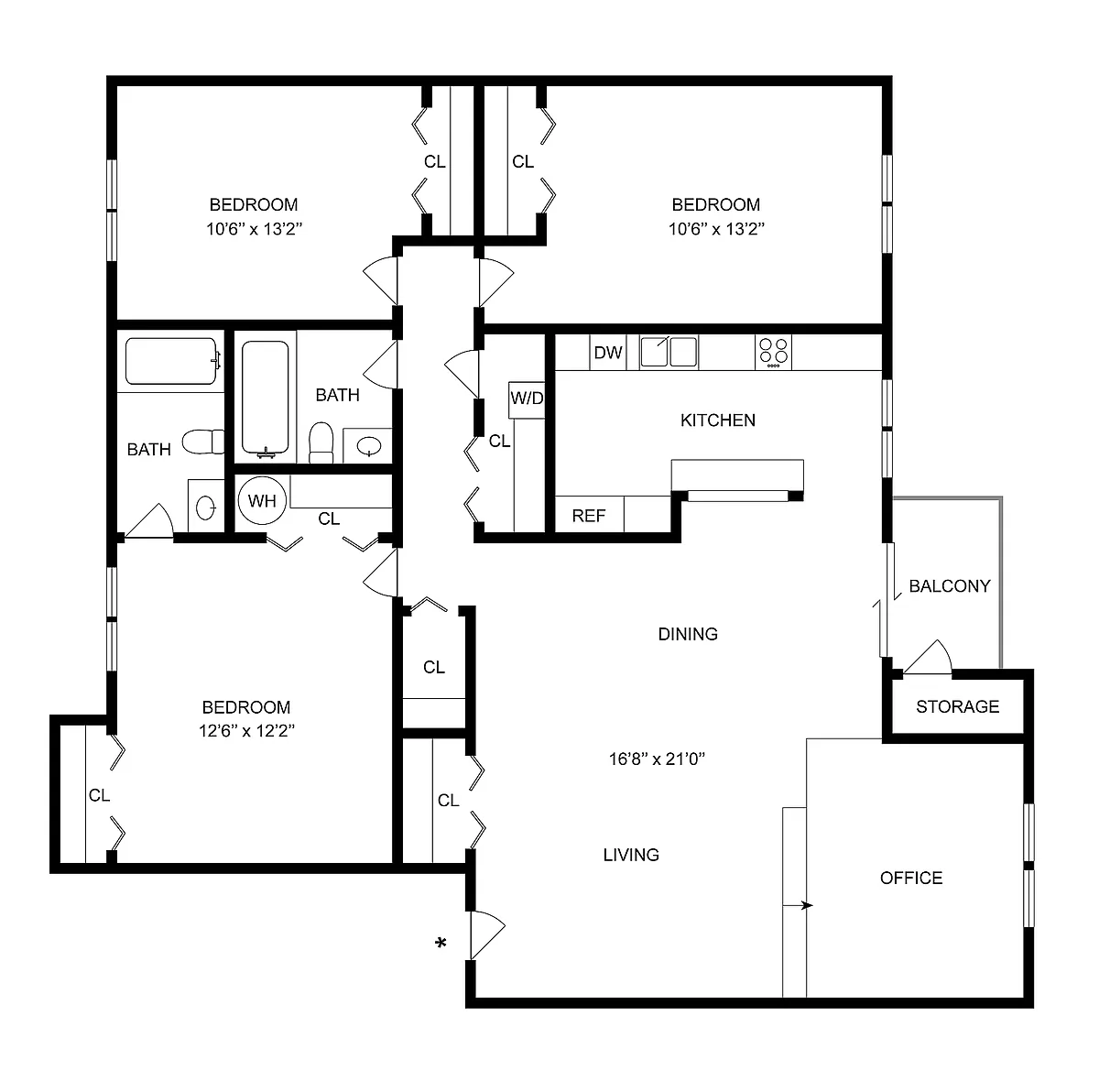 Floor plan 3X2