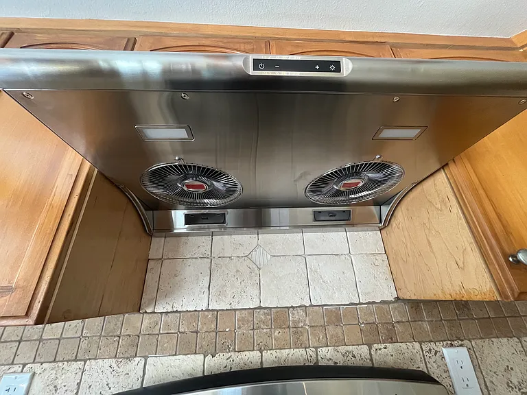 brand new stove hood