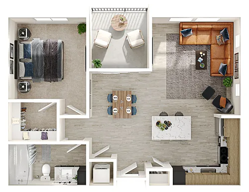 Floor plan Plan 1