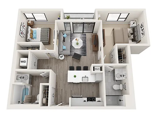 Floor plan Virgo
