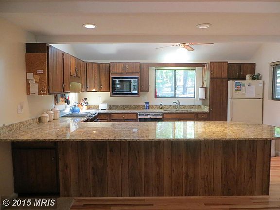 Kitchen with Granite Counter Top