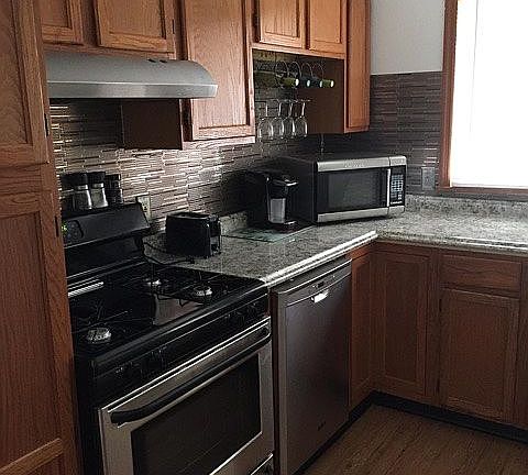  Remodeled kitchen 