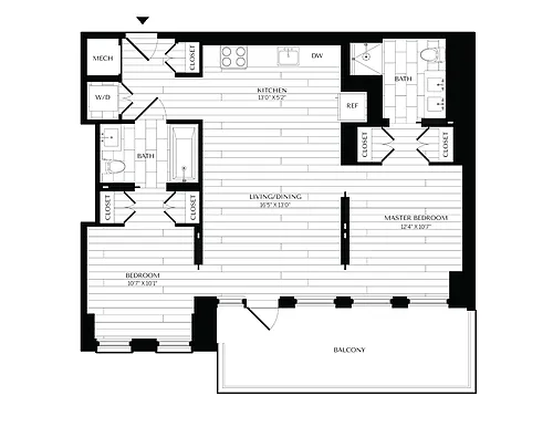 Floor plan B11