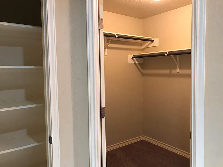 Master Bathroom Walk-In Closet