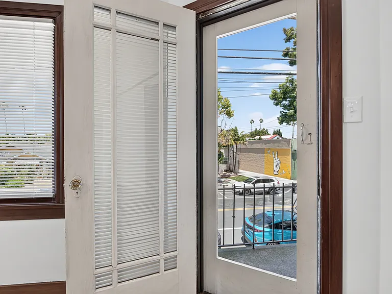 Access to balcony off the living room