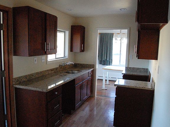 New kitchen with granite