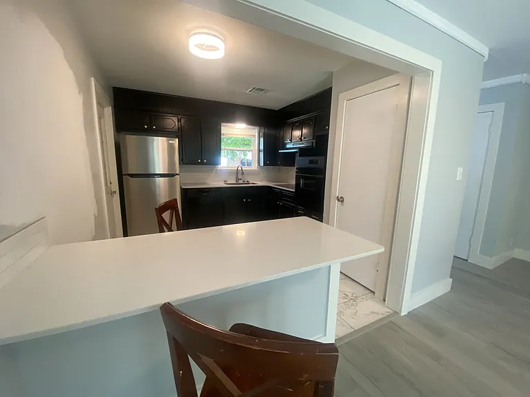 Kitchen bar view