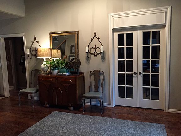 large entry/doors to study