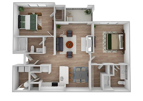 Floor plan Zinfandel 1