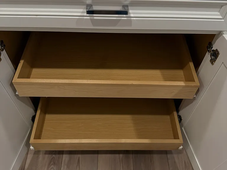Slide out cabinets