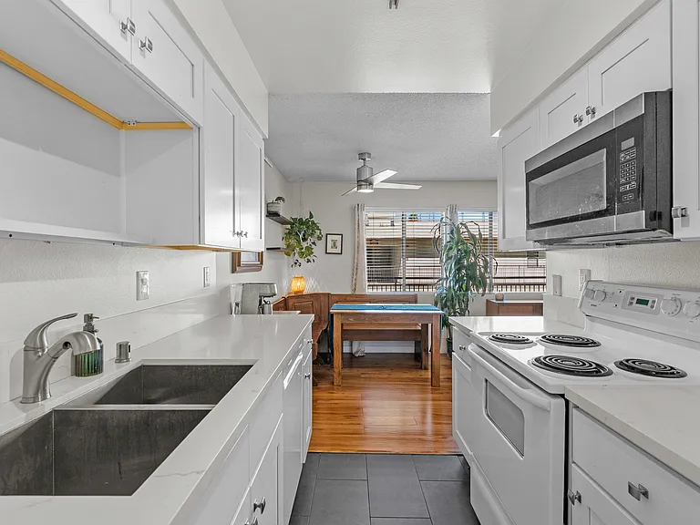Fridge, Stove, Microwave and Dishwasher included.