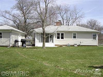 The back of the home