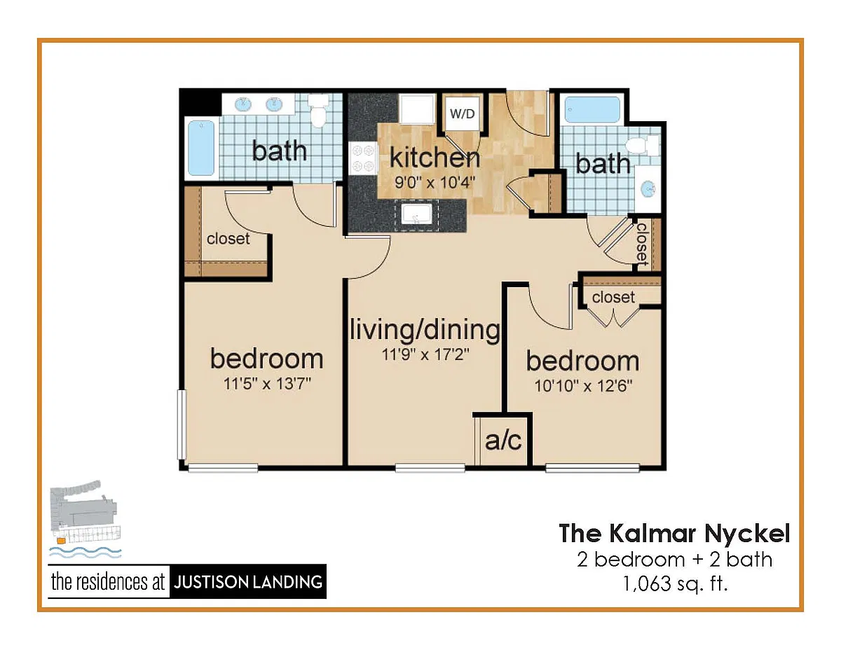 Floor plan The Kalmar Nyckel-Corner