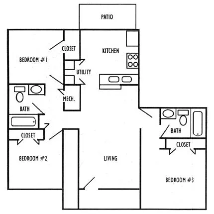 Floor plan 3A