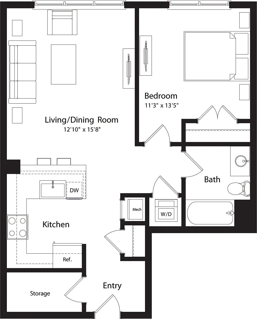 Floor plan A11
