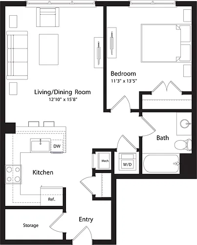 Floor plan A11