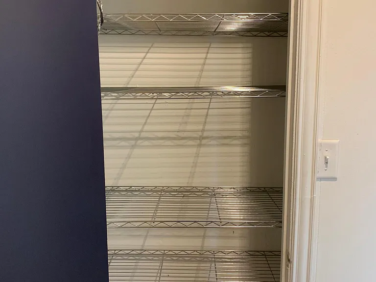 Hallway storage closet
