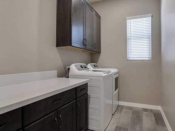 Convenient laundry room