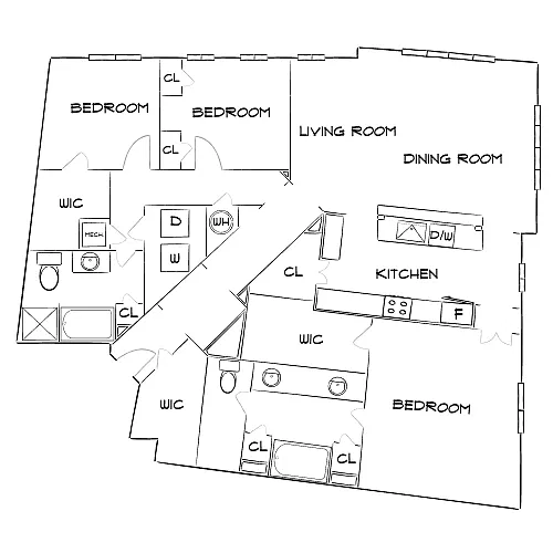 Floor plan Design 3A
