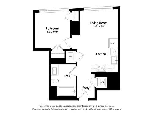 Floor plan Verde A03