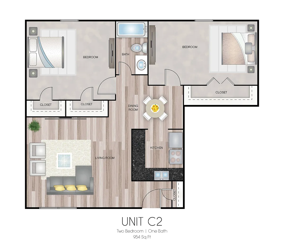 Floor plan B1