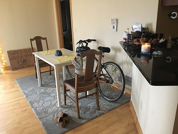 Open concept living/dining room