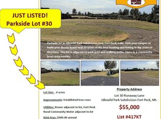 803 Walleye St, Fort Peck, MT 59223
