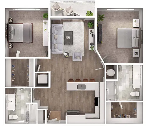 Floor plan B1