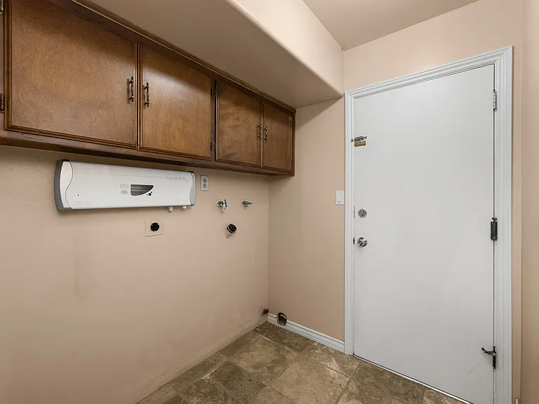 laundry area