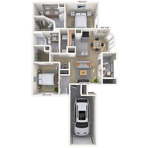 Floor plan Redwood