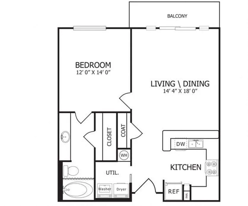 Floor plan The Osbourne