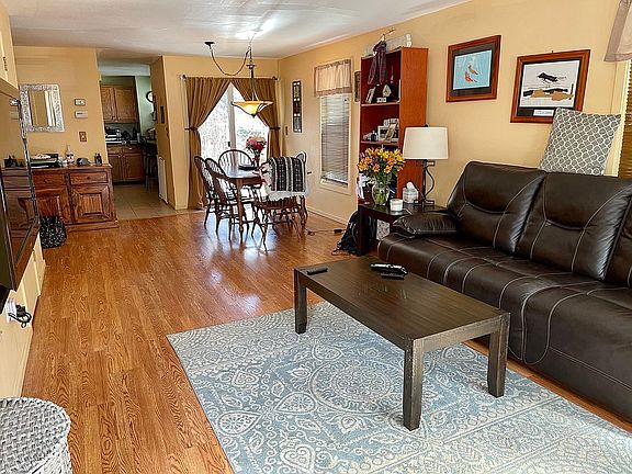 Living room facing kitchen