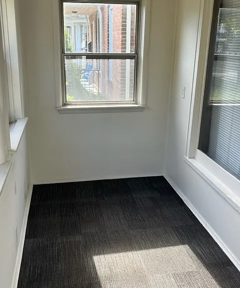 Enclosed front porch