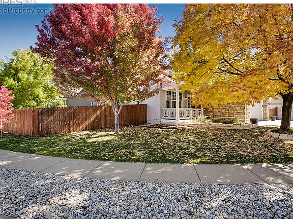 Corner lot and fenced yard.