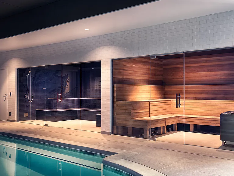 Club Woodside Indoor Pool Saunas