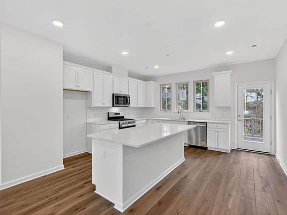 Spacious kitchen