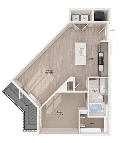 Floor plan A03