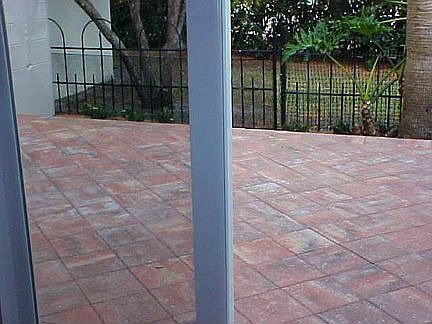 Brick Pavers on Deck