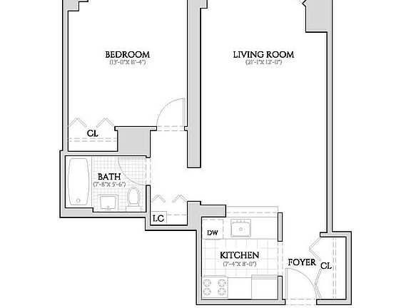 2nd image of 420 W 42nd St APT 36D